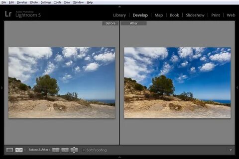 Обработка lightroom