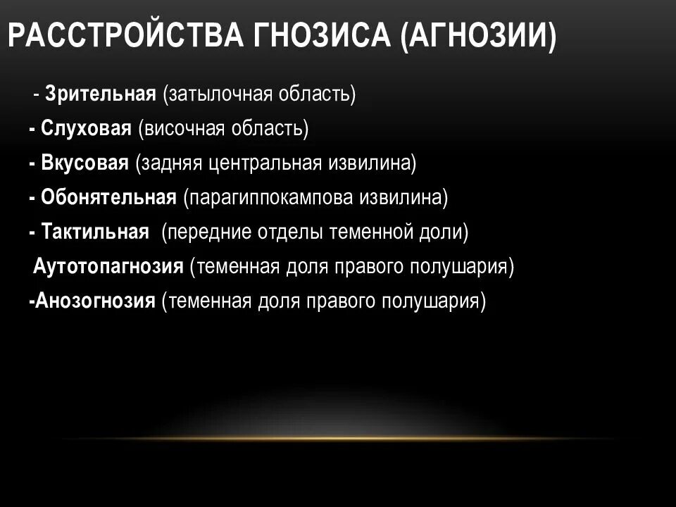 Высшие мозговые функции