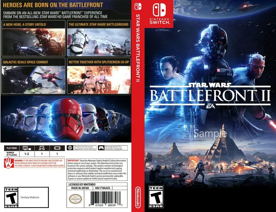 Star Wars Battlefront 2 Нинтендо. Звёздные войны на Nintendo Switch. Диск батлфронт на Нинтендо свитч. Nintendo Switch Звездные войны скрин.