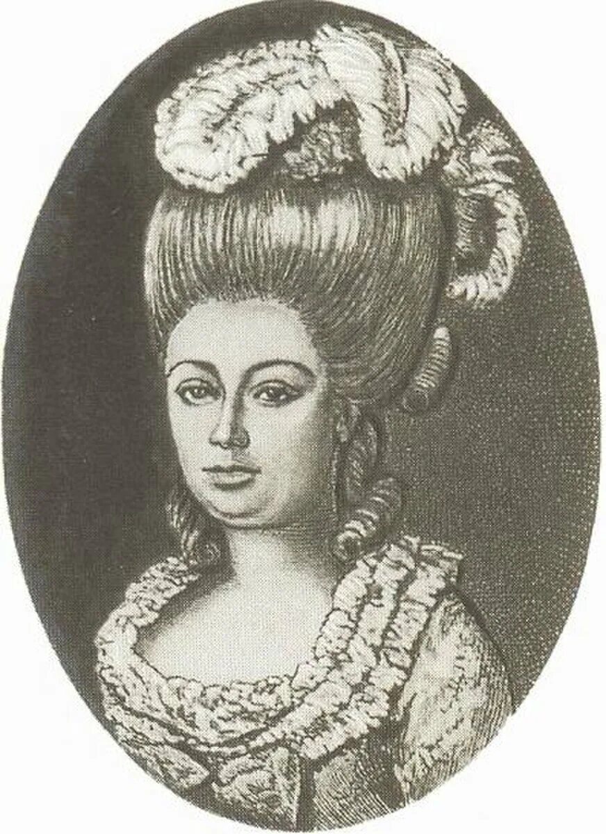 Фаворитка воронцова. Елизавете Романовне Воронцовой (1739 -1792).