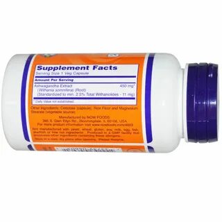 Now ashwagandha extract