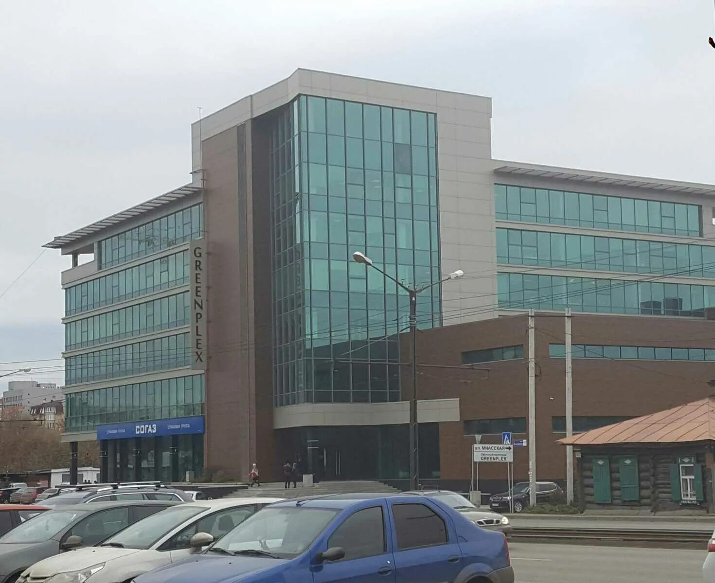 Greenplex, бизнес-центр, Российская ул., 110, корп. 2, Челябинск - Яндекс.Карты