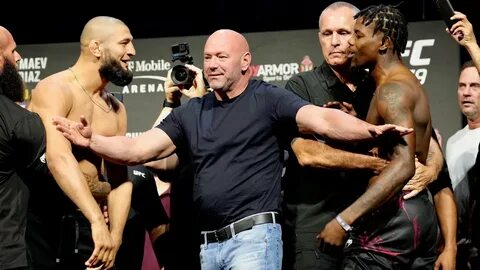 Прямой эфир бой ufc хамзат