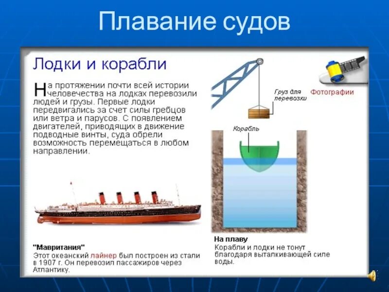 Плавание судов в воде. Плавание судов физика 7 класс формула. Плавание судов формулы 7 класс. Принцип плавания судов. Плавательное судно.