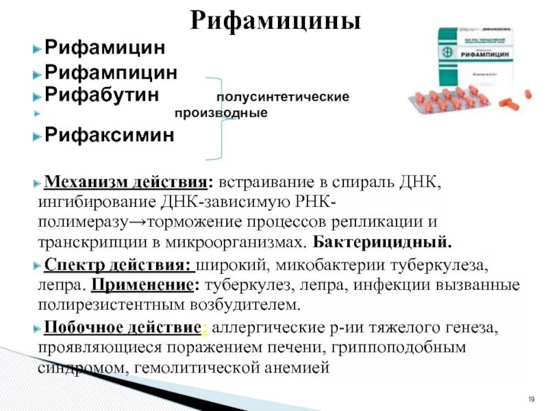 Рифампицин от чего. Рифамицины группа антибиотиков. Группа рифамицинов препараты. Рифампицин группа препарата. Рифамицины механизм действия.