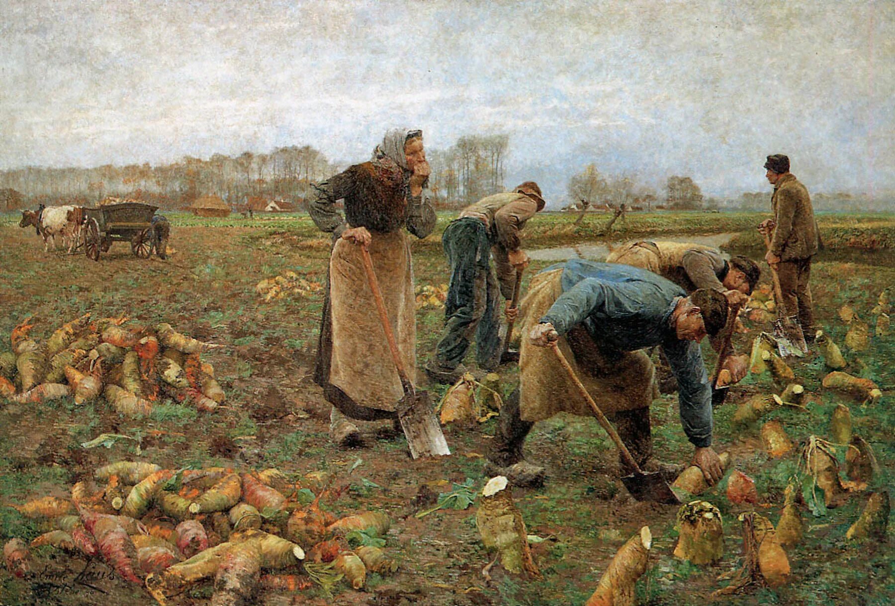 Картофельный бунт 1842. Сезонная работа крестьян вне места жительства