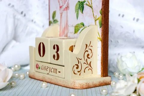 Календарь из картона