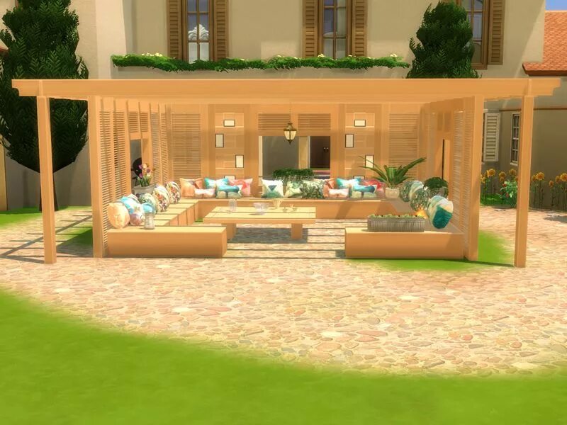 Задний двор симс 4. Веранда в симс 4. патио симс 4. беседка в симс 4. sims 4 дворик.