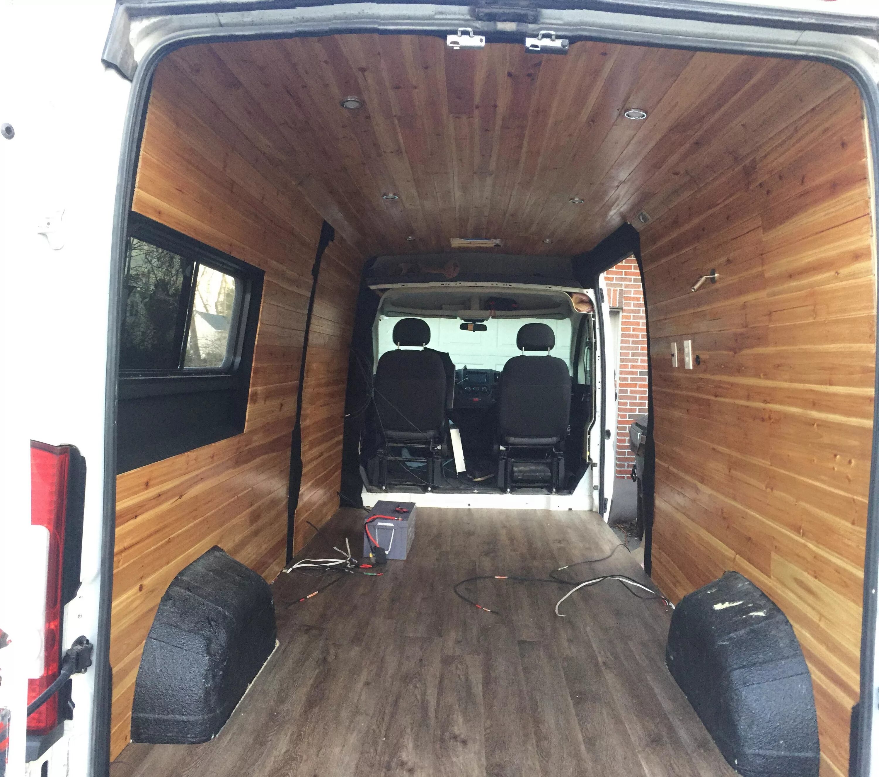 Van build. Van build