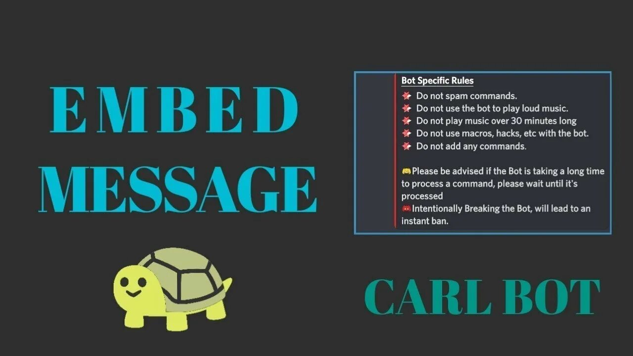 Message embed. Carl bot discord. Embed message discord. Инвайт бот. Rules for discord.