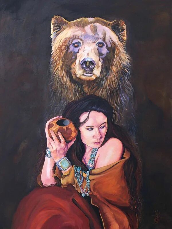Девушка и медведь. Медведь и девушка арт. Девушка и медведь рисунок. Плакат девочка с медведем. Плакат девочка с медведем.