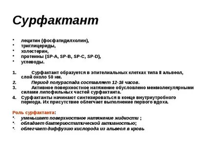 Сурфактант это