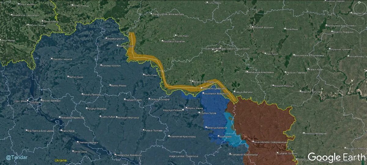 Протяженность белгородской границы с украиной. Белгород Украина год.