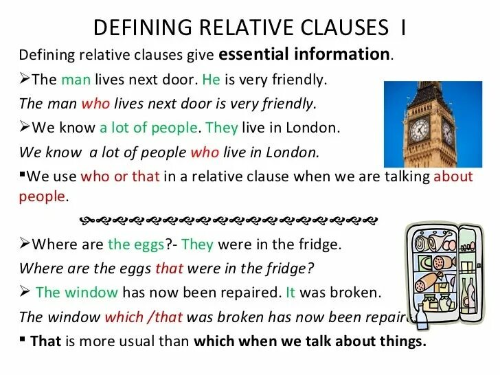 Non defining relative sentences. Non defining relative clauses примеры. relative clauses в английском языке. defining and non defining relative clause grammar. defining relative clauses в английском.