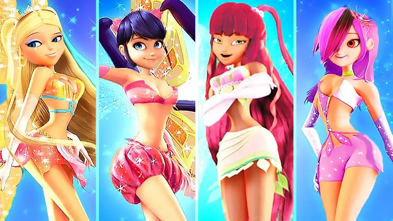 Кукол феи винкс и кукол леди баг. Митси винкс. Леди винкс. Леди баг и винкс. Клуб винкс текна арт.