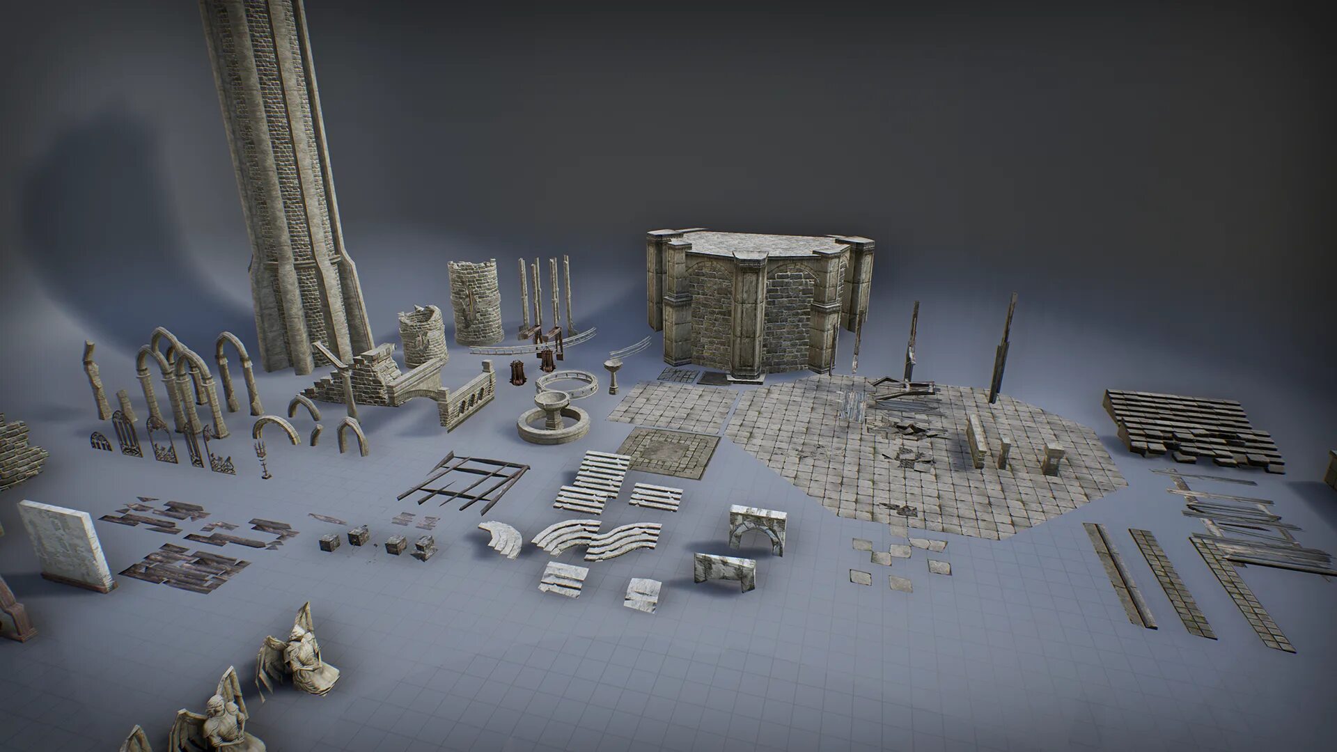 Ассеты unreal. Rts assets unreal engine 4. 3d модели для unreal engine 4. объекты окружения в играх. 3д модели окружения.