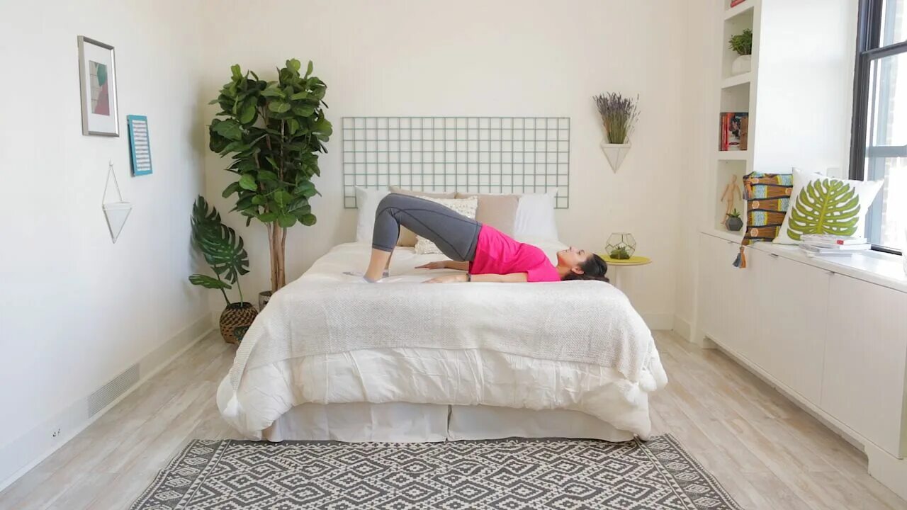 Bed exercises. Bed exercises