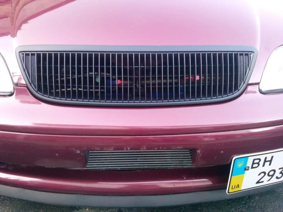 2499р Решётка радиатора Sport KIA Spectra Неокрашенная купить
