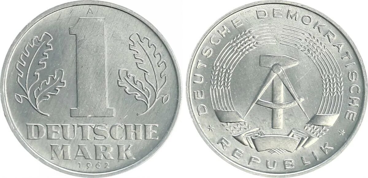 ГДР 1 марка 1980. Монета Deutsche Mark 1990. 1 Марка 1972 ГДР.