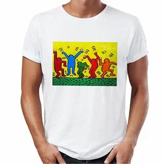 Кит харинг футболка