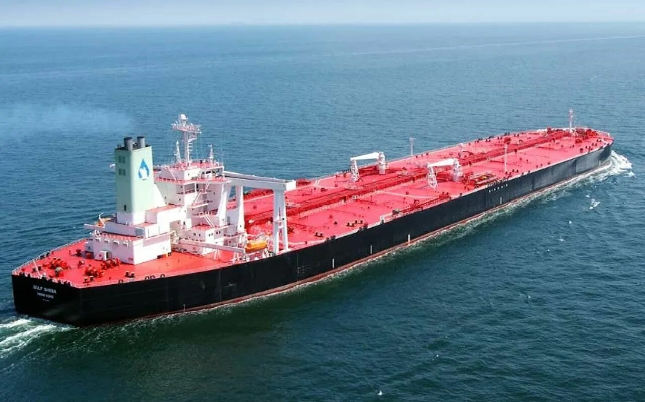 Ship navigation. Oil tanker cargo system. oil shipping.