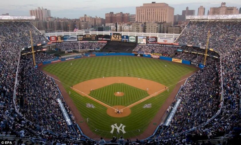 Yankee stadium. Yankee stadium