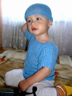 Крючком для мальчика на год