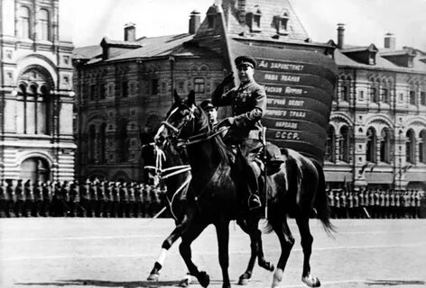 Рокоссовский на красной площади