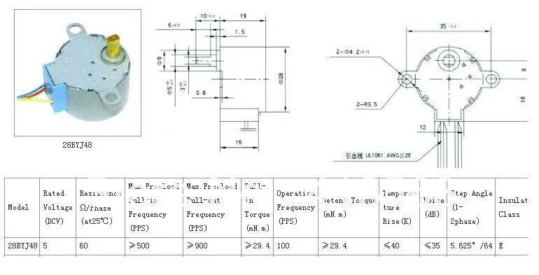 28BYJ-48 5-Volt Stepper - Page 7 - Motors, Mechanics, Power and CNC - Arduino Fo