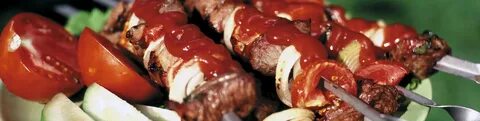 Шашлык с чесноком и луком