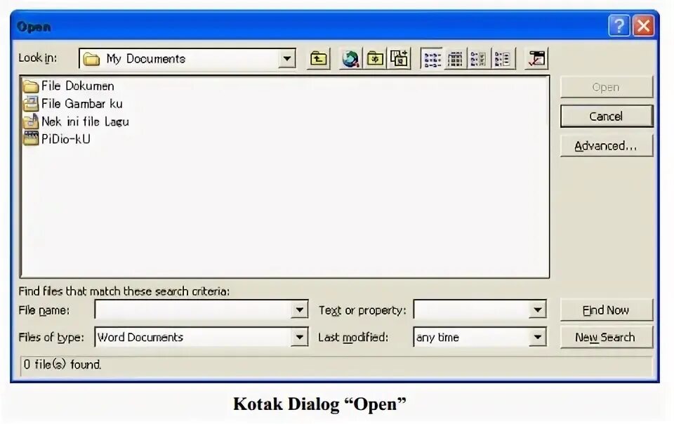 C open dialog. C open dialog