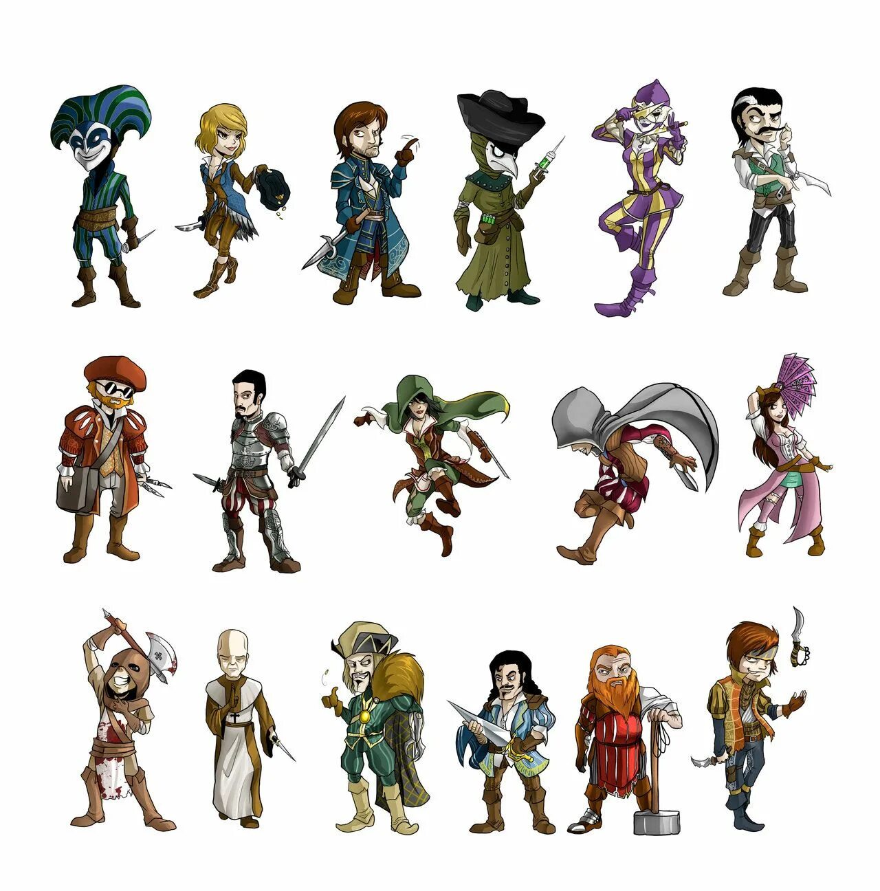 Characters wordwall