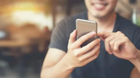 You take your mobile