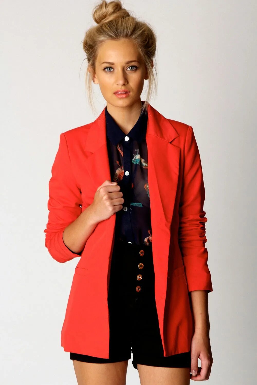 Red blazer