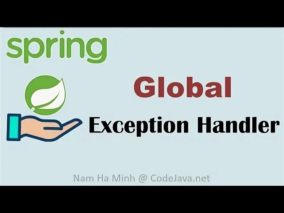 Spring handler. Spring handler