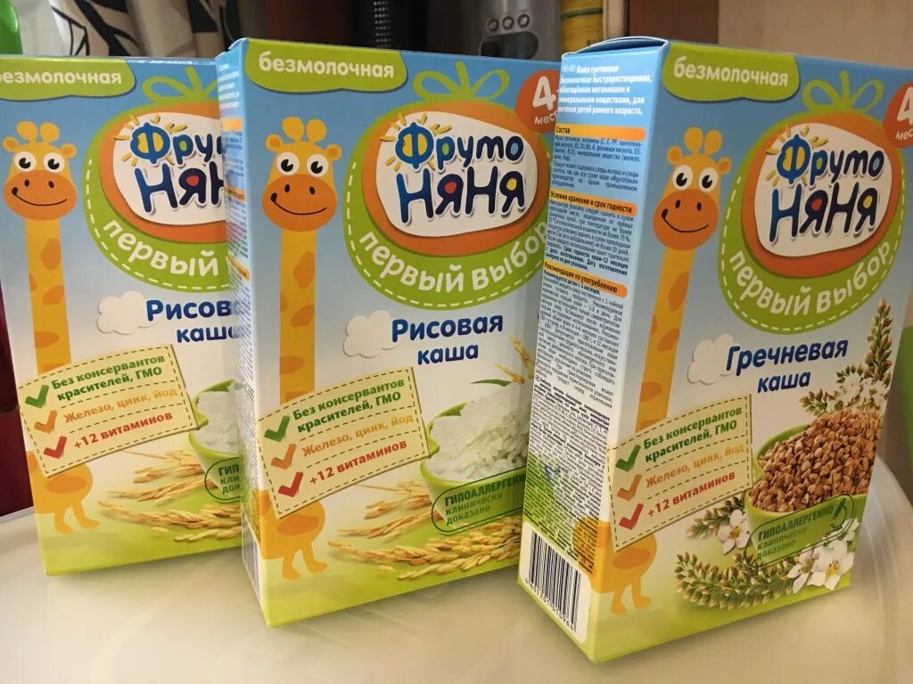 Каша безмолочная фрутоняня купить