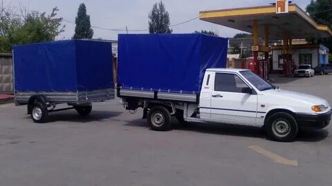Автомобиль с полуприцепом