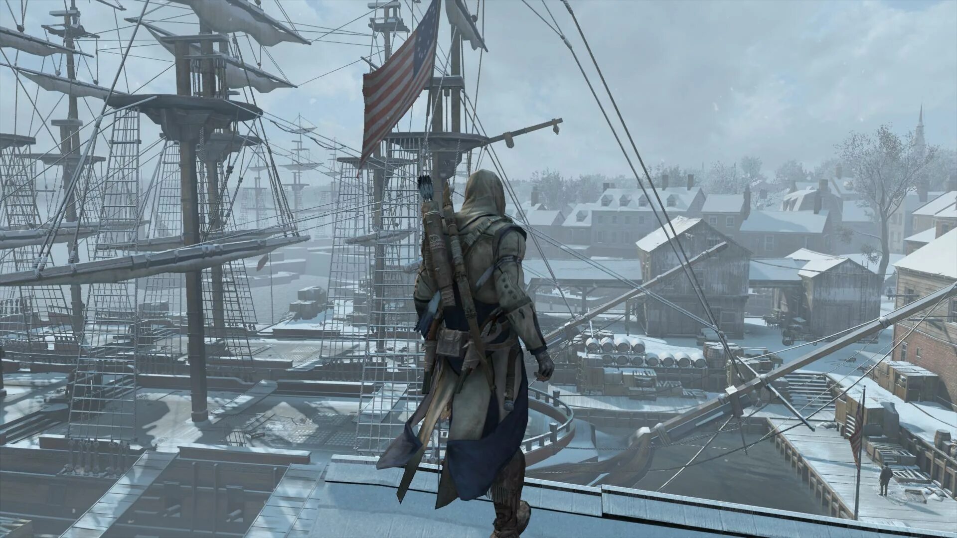 Assassins 3 механики. Ассасин Крид 3. Ассасин 3 корабль. Ассасин Крид 3 корабль. Assassins Creed 3 Бостон.