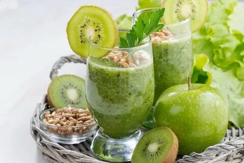 Фреш из фруктов в блендере