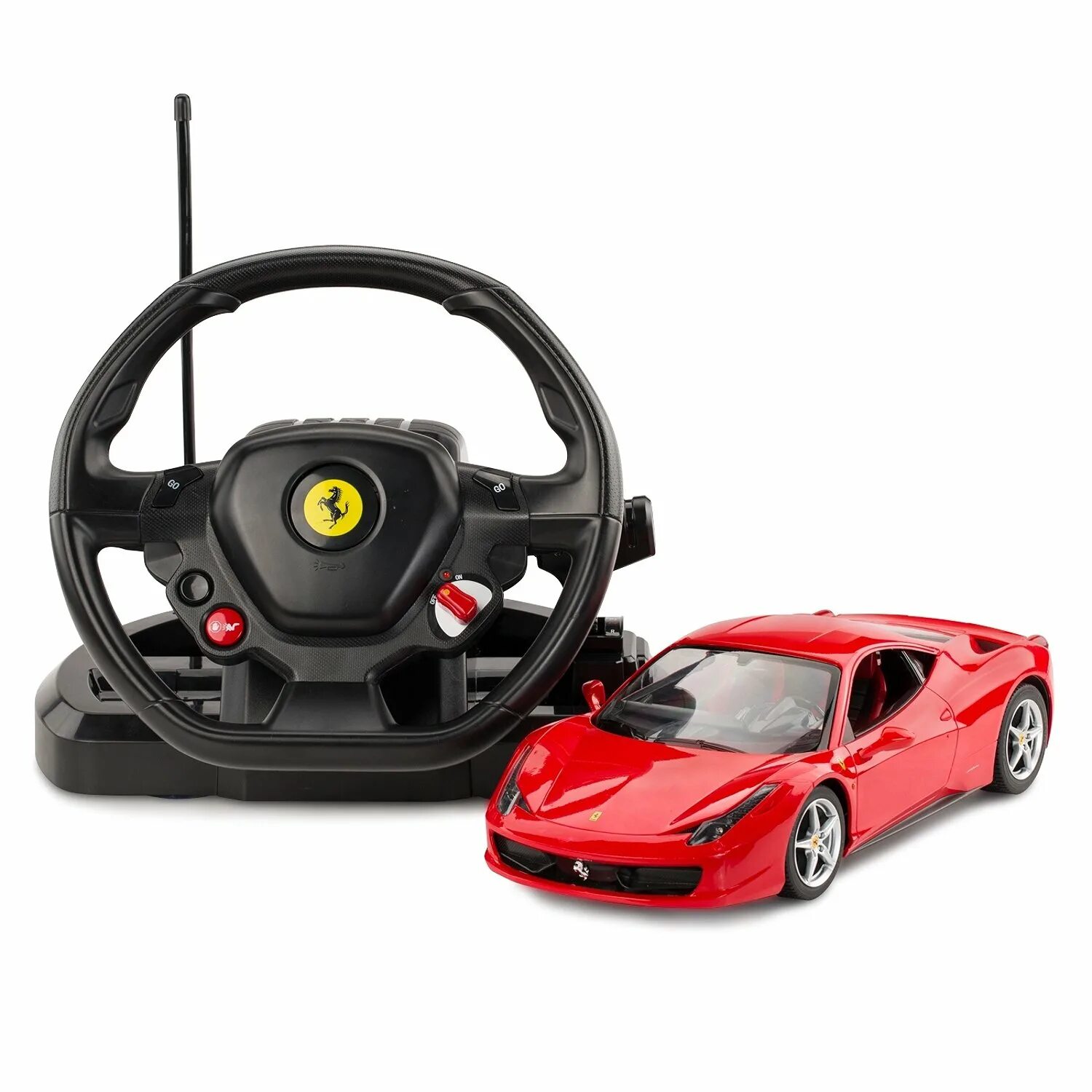 Про машинки пульт управления. Ferrari 458 Italia Rastar. Rastar Ferrari 458 Italia 1 14. Машина Rastar ру 1:14 Ferrari 458. Машина restart Ferrari 458 с рулем.