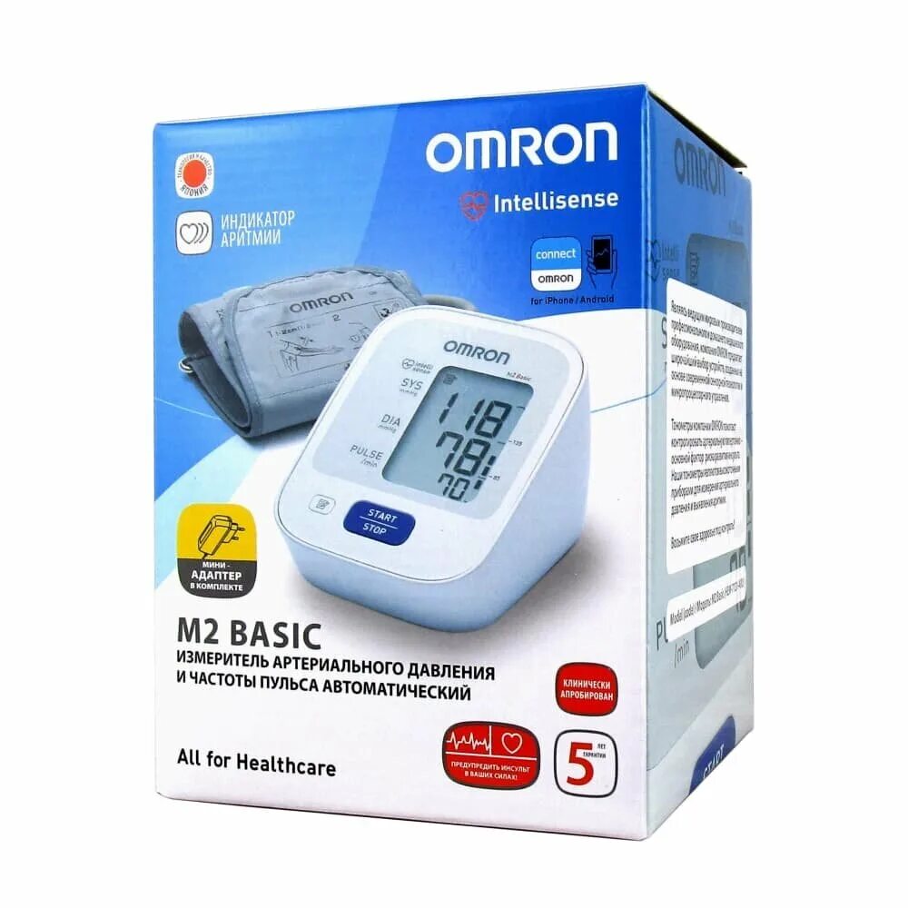 Omron basic с адаптером. Omron basic с адаптером