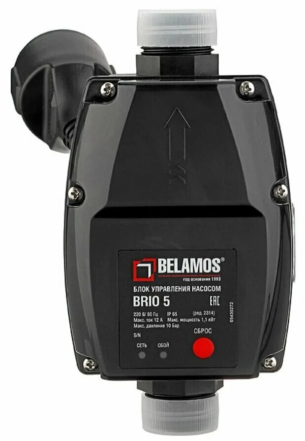 Управление помпа. Блок автоматики для насоса belamos (Brio-5) с манометром и кабелем. Реле давления Brio-5 belamos. Блок управления насосом Беламос Brio-5. Блок автоматики для насоса Беламос Брио 5.