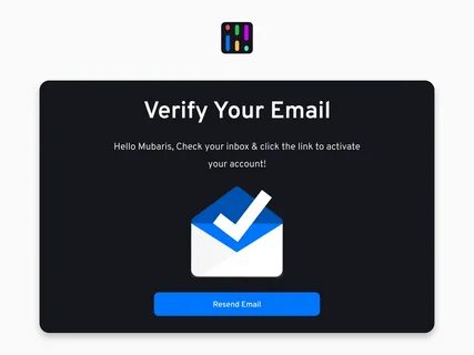 Email Verification by Mubaris NK on Dribbble