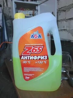 Антифриз кг в литры