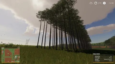 Деревья farming simulator