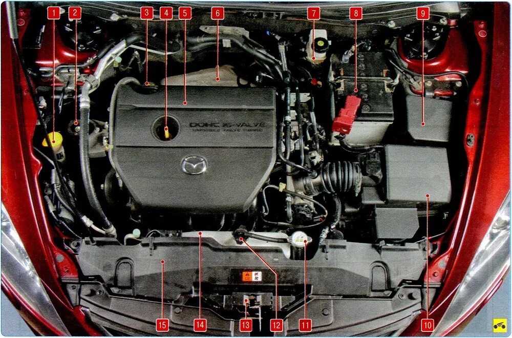 FAQ: Снимаем моторную проводку ч.3 MAZDA 6 - Mazda 6 (1G) GG, 2 л, 2005 года сво