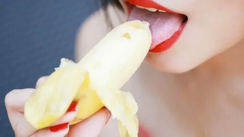 She eats