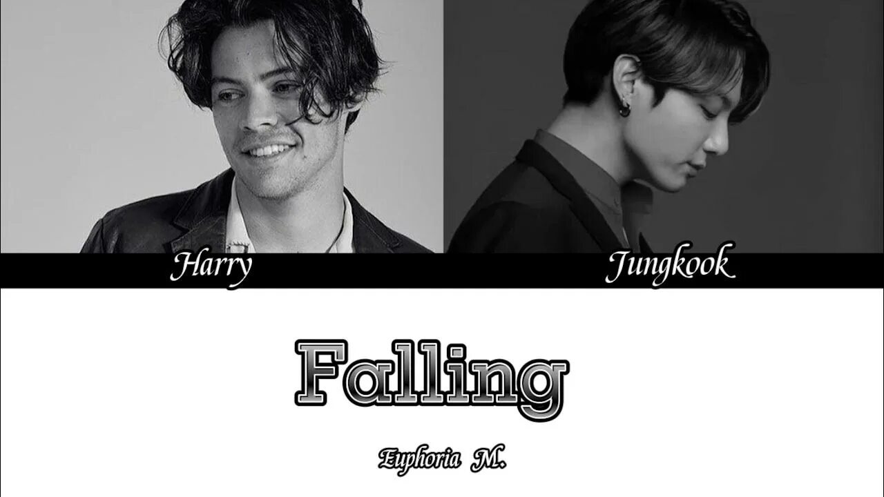 Песня чонгука без цензуры. Чонгук Falling. Falling Jungkook обложка. Harry Styles и Чонгук.