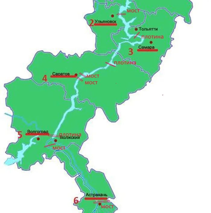 Волгоград какое поволжье. Волга на карте Поволжья. Крупнейшие города Поволжья на карте. Поволжье на карте России. Карта Поволжья с городами.