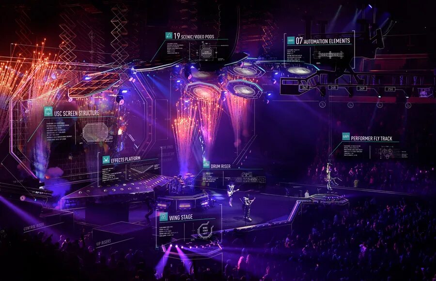 Vectorworks. Ночной клуб. vectorworks stage. vectorworks spotlight. vectorworks 2025 рендеры stage.